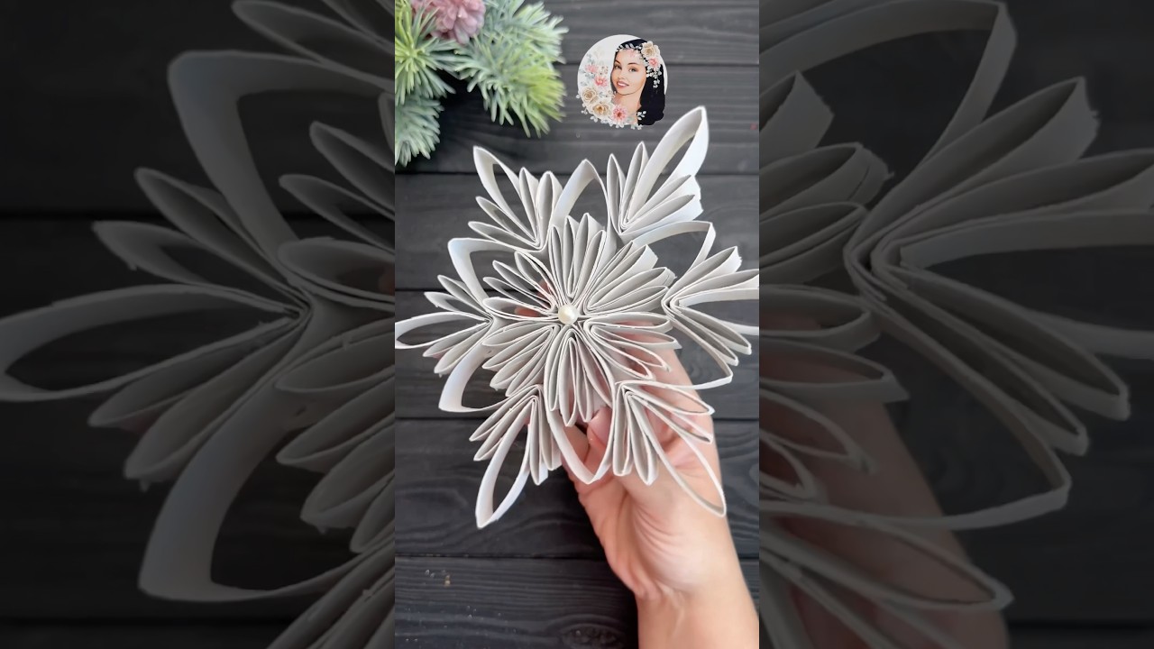 WoW! Christmas Craft ❄️ Christmas Snowflake ❄️ Christmas Decor