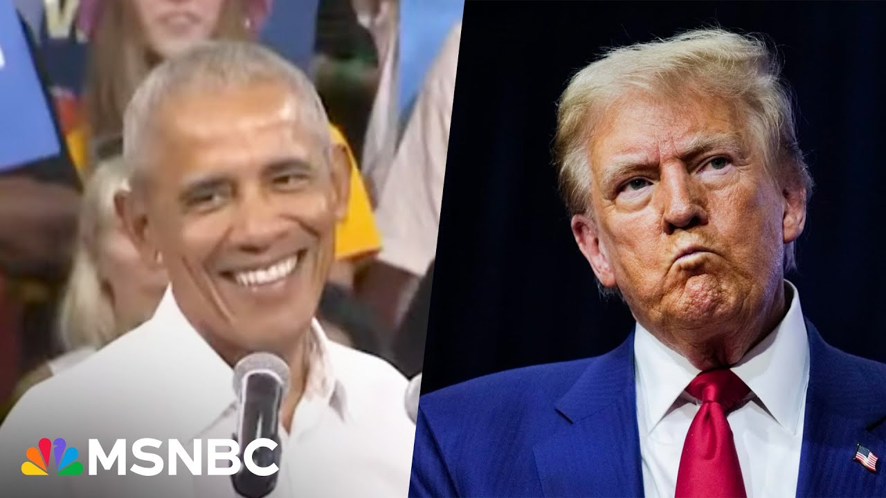 ‘You would be worried if your grandpa was acting like this’: Obama questioned Trump’s fitness in AZ