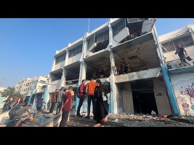 14 killed in Israeli strike on UNRWA school used as shelter for displaced Gazans