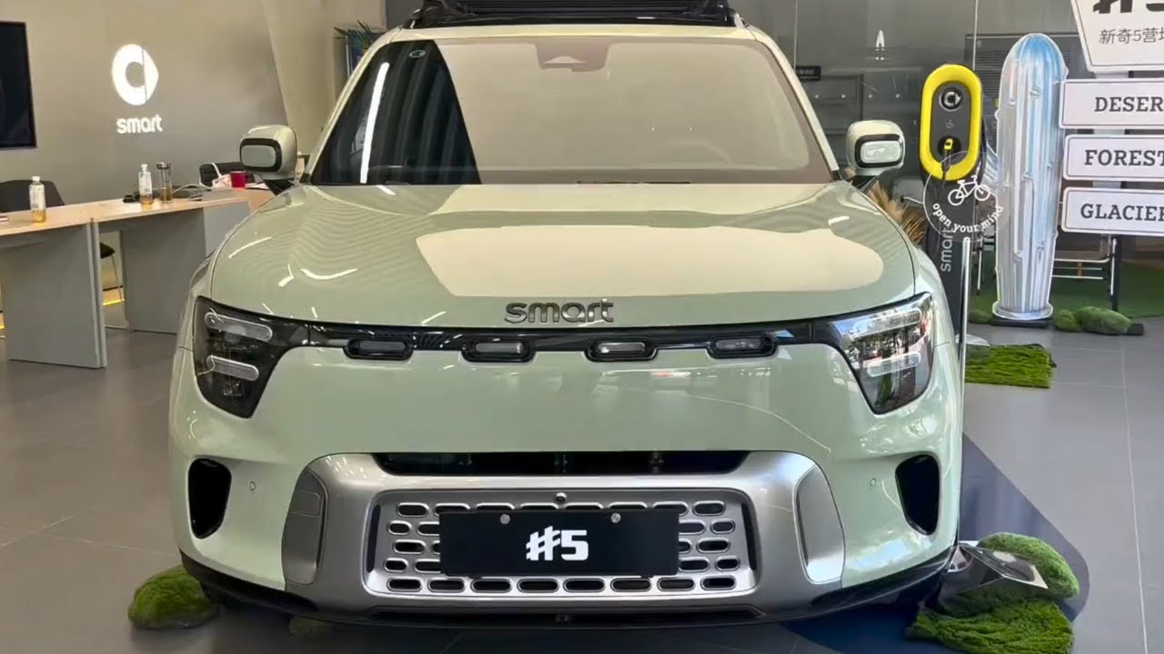 2025 Smart #5 EV in-depth Walkaround