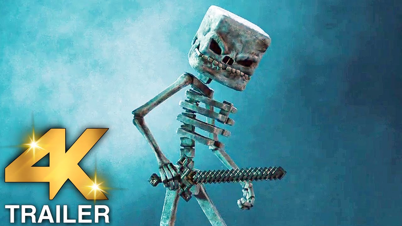 A MINECRAFT MOVIE “Creepers, Skeletons & Zombies” Trailer (4K ULTRA HD) 2025