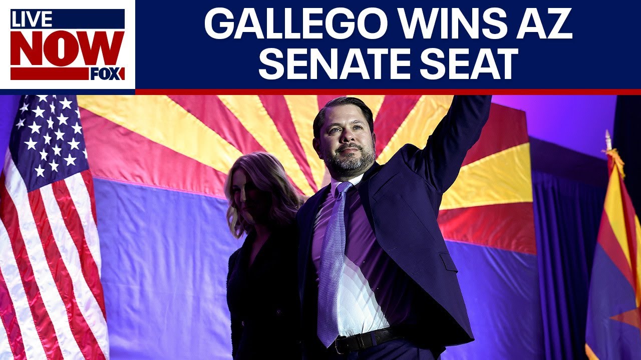 Arizona Senate race: Democrat Ruben Gallego defeats Republican Kari Lake | LiveNOW from FOX