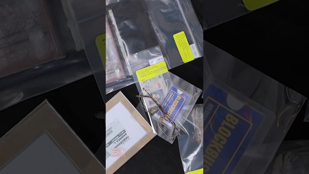 Artifacts uncovered from a 9/11 victim #shorts