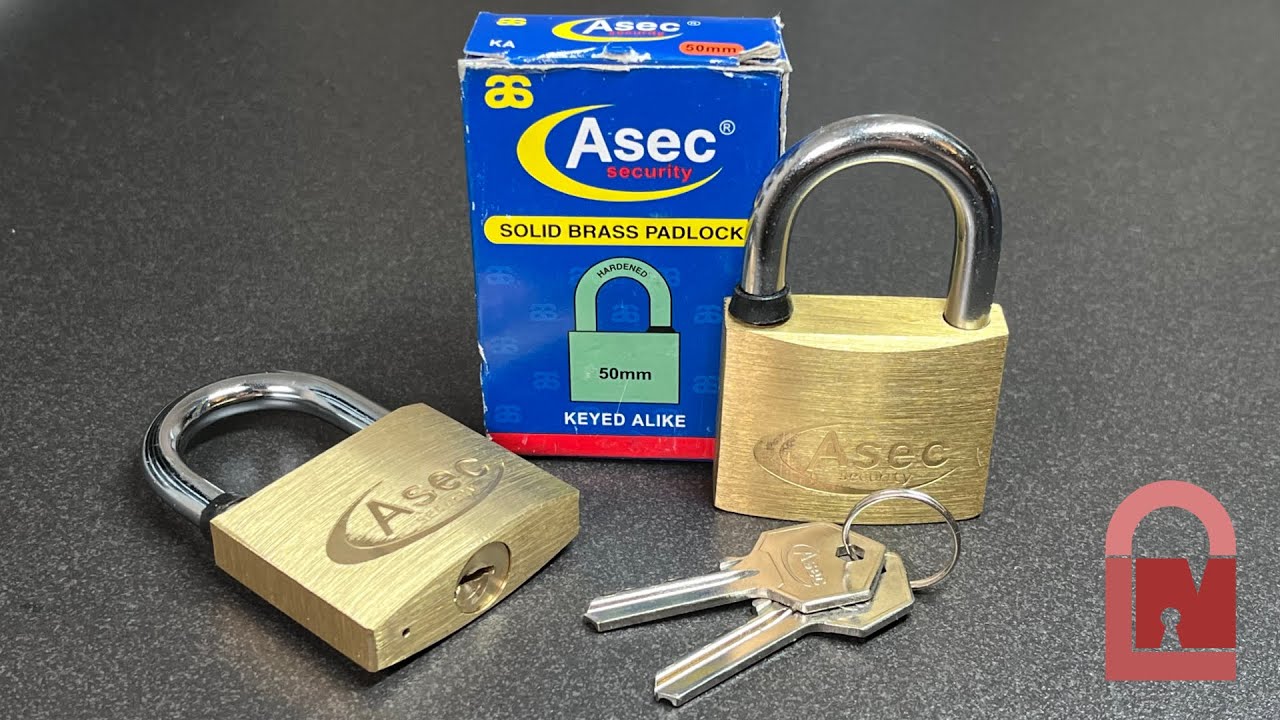 ASEC 2522 Padlocks Picked – Does Bitting Make a Difference?