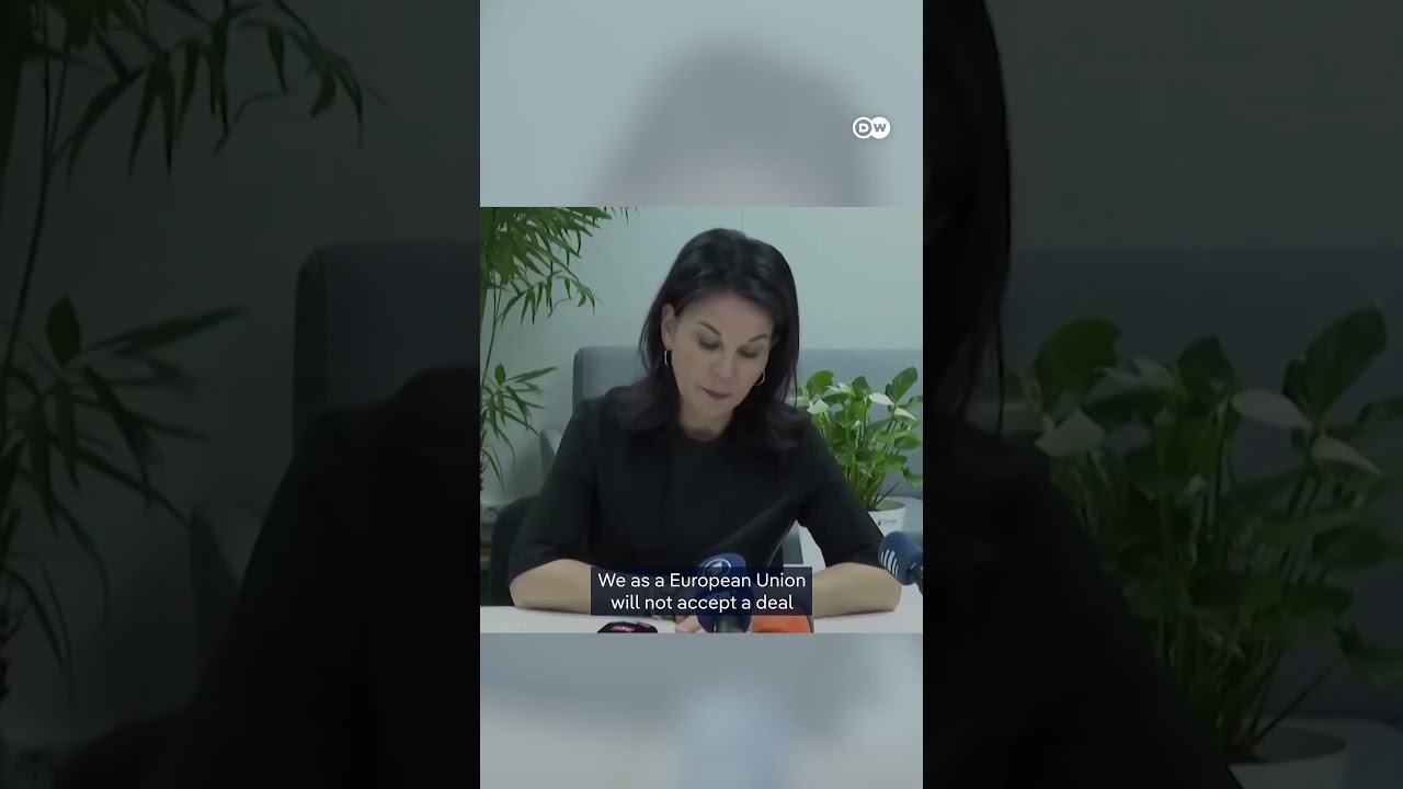 Baerbock: “We are in the midst of a geopolitical power play by a few fossil fuel states” | DW News