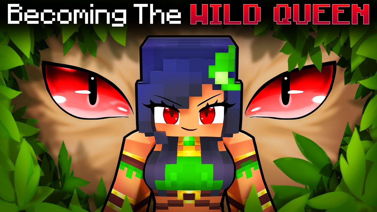 Becoming the WILD QUEEN in Minecraft!
