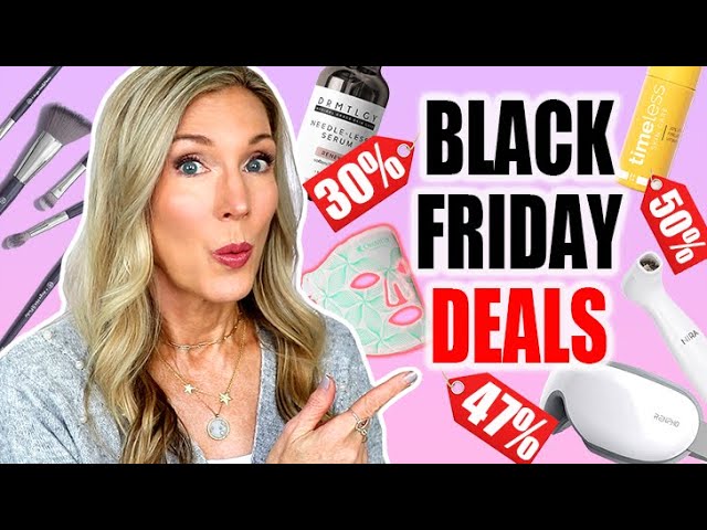BIGGEST Black Friday DISCOUNTS! 25% – 58% OFF! BEAUTY + Lifestyle Faves!