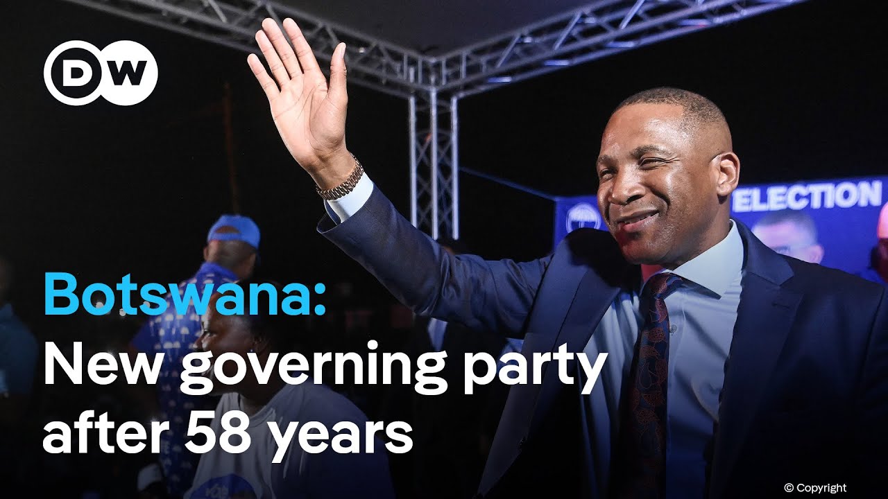 Botswanan President Masisi of ruling BDP concedes defeat after elections| DW News