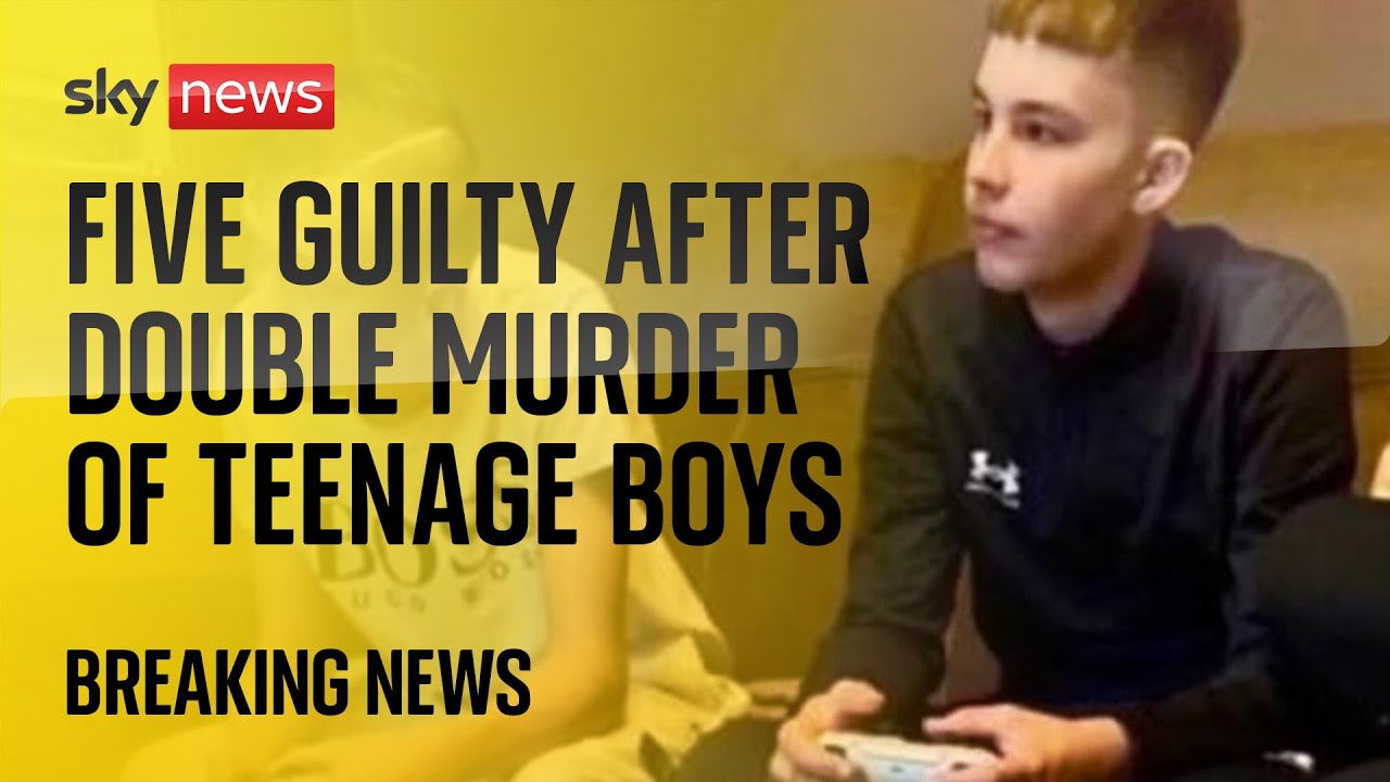BREAKING: Five people guilty in case of mistaken-identity double murder of teenage boys