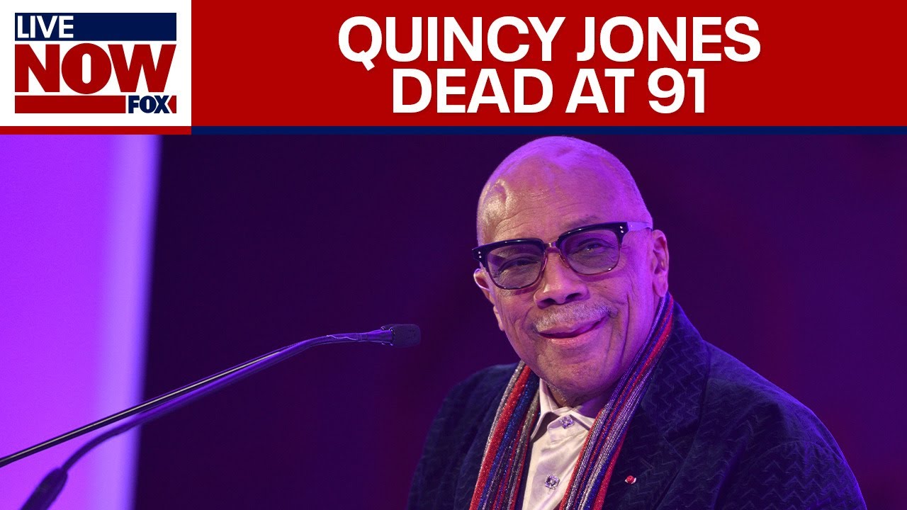 BREAKING: Music titan Quincy Jones dead at 91 | LiveNOW from FOX