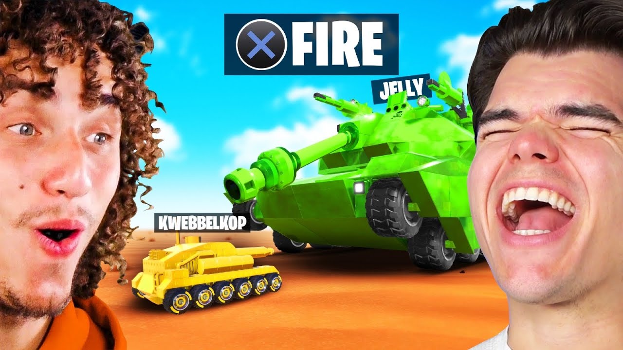 Build The *STRONGEST TANK* In Trailmakers! (vs. Kwebbelkop)