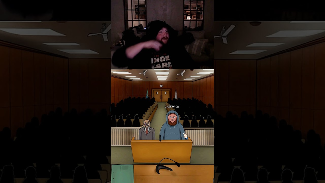 CaseOh Went To Court! #caseohclips #funny #caseoh #meme #viralshort