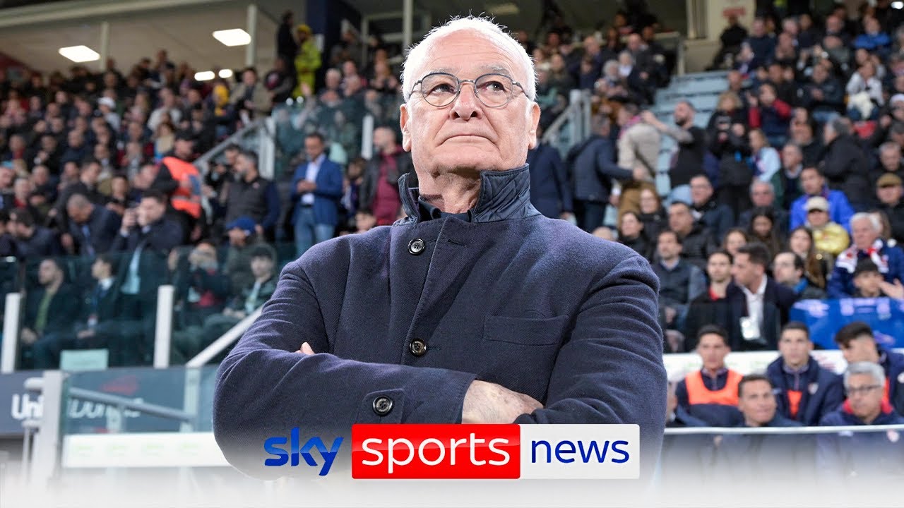 Claudio Ranieri re-appointed as head coach at AS Roma aged 73