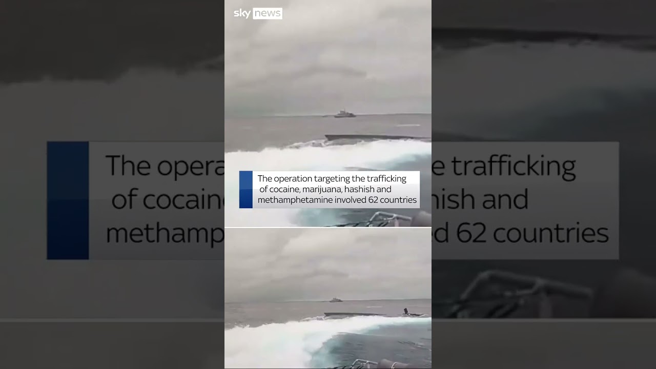 Colombian Navy seizes 1,400 tonnes of drugs as part of international operation