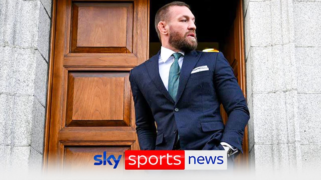 Conor McGregor found guilty of raping woman in Dublin hotel in 2018 by jury in civil court