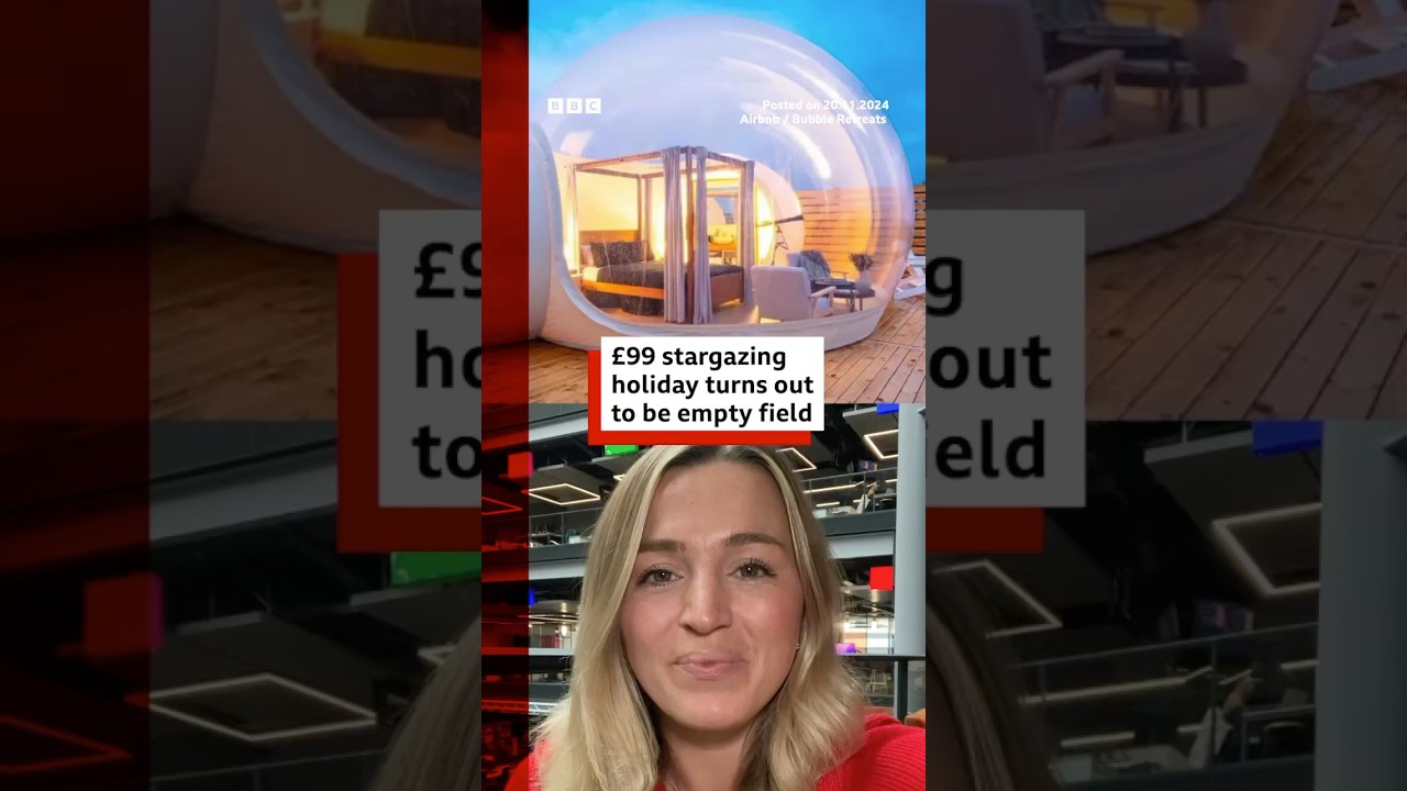 Couple’s £99 stargazing break was actually an empty field. #Scam #BBCNews