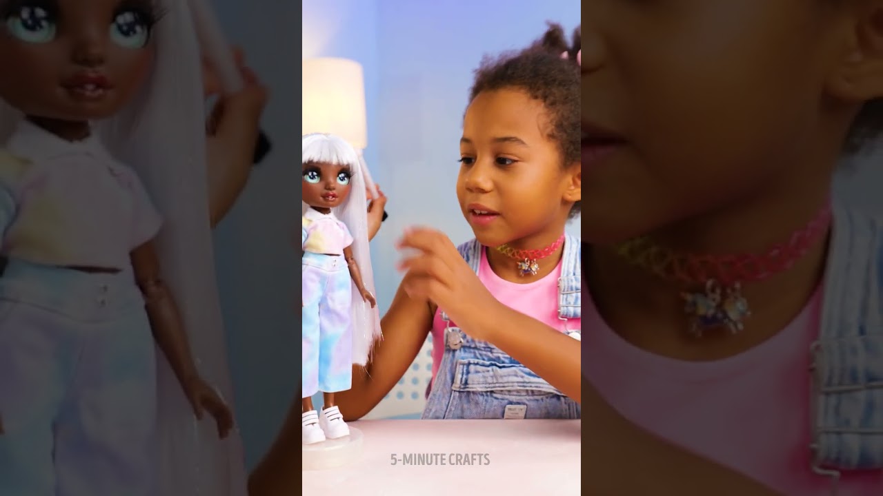 DIY Colorful Doll Makeover in 5 Minutes! #ad #RainbowHigh #CreateYourStyle @OfficialRainbowHigh