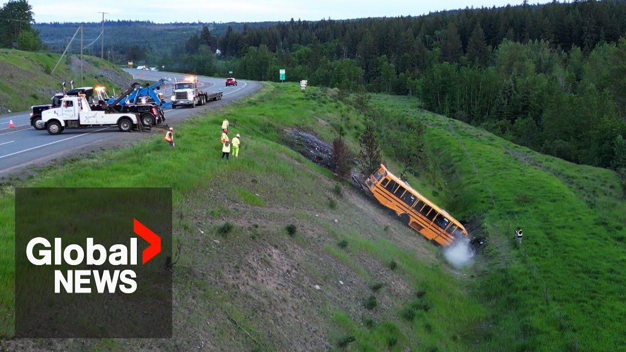 Driver suffered medical event in BC school bus crash that injured 30, killed 1 pedestrian
