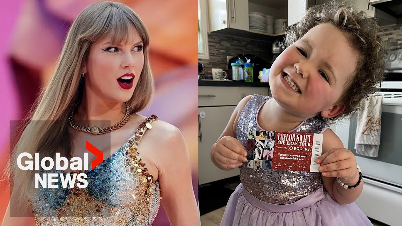 ‘Fearless’ 3-year-old cancer survivor surprised with Taylor Swift tickets to Toronto