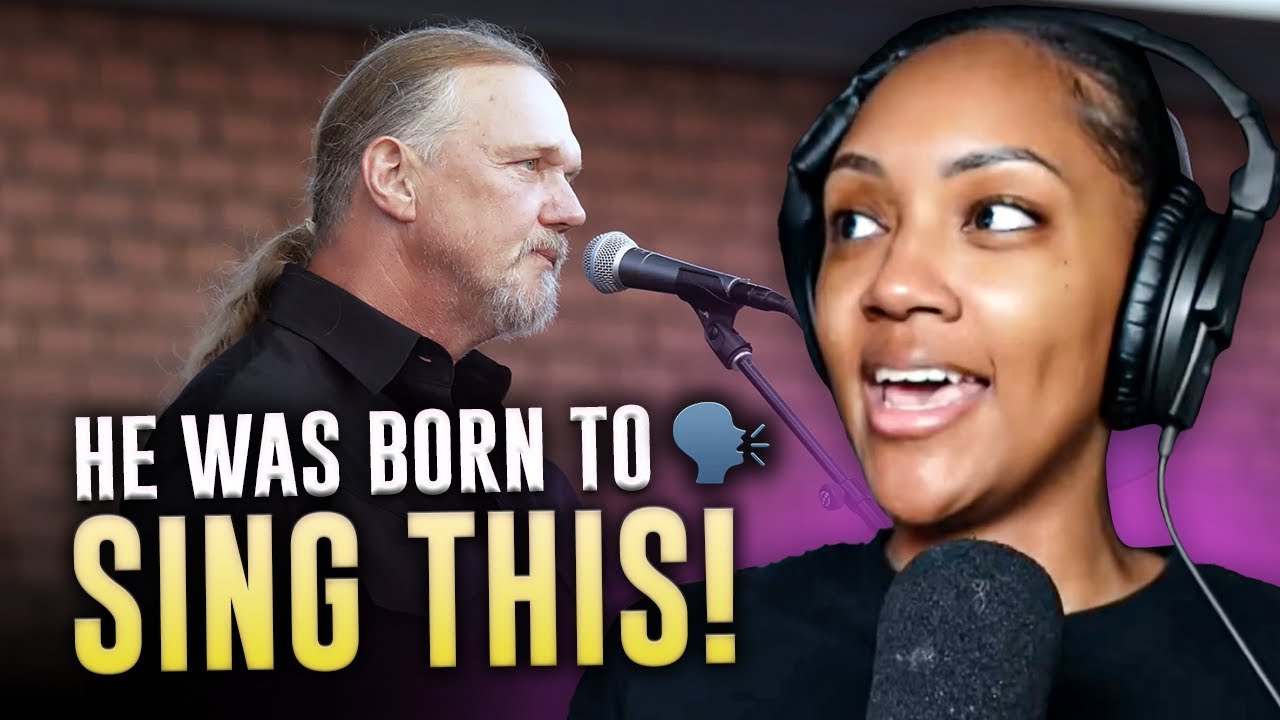 FIRST TIME REACTING TO | Johnny Cash Tribute Gospel Song “WAYFARING STRANGER” | Trace Adkins