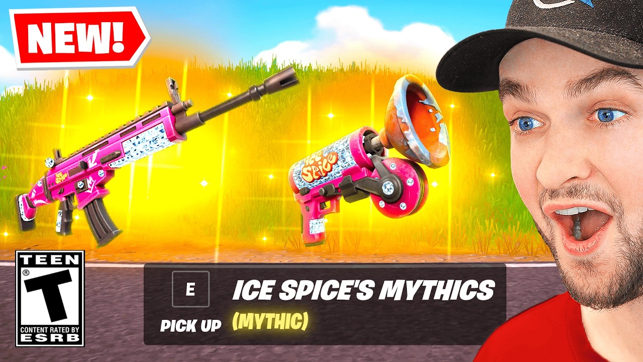Fortnite’s *NEW* MYTHIC Ice Spice Update!