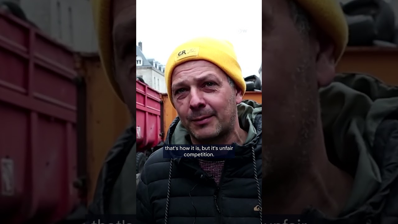 French farmers protest against EU trade deal with South America’s Mercosur | DW News