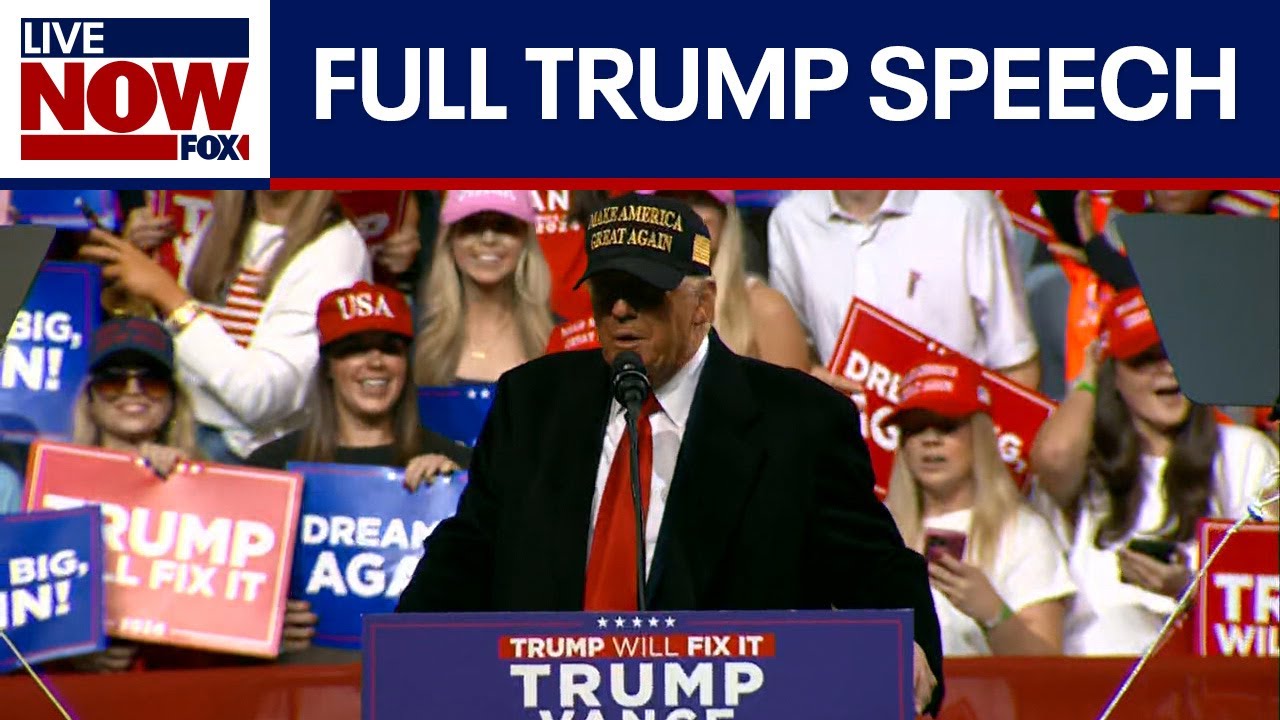 FULL REMARKS: Trump rallies supporters in battleground Georgia | LiveNOW from FOX