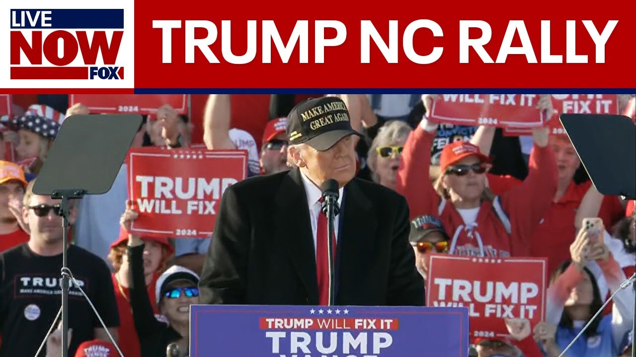 FULL SPEECH: Trump speaks at North Carolina rally | LiveNOW from FOX