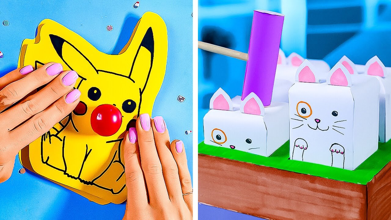 ✂️ FUN PAPER CRAFTS TO BRIGHTEN YOUR SCHOOL DAY! 🌟🎒