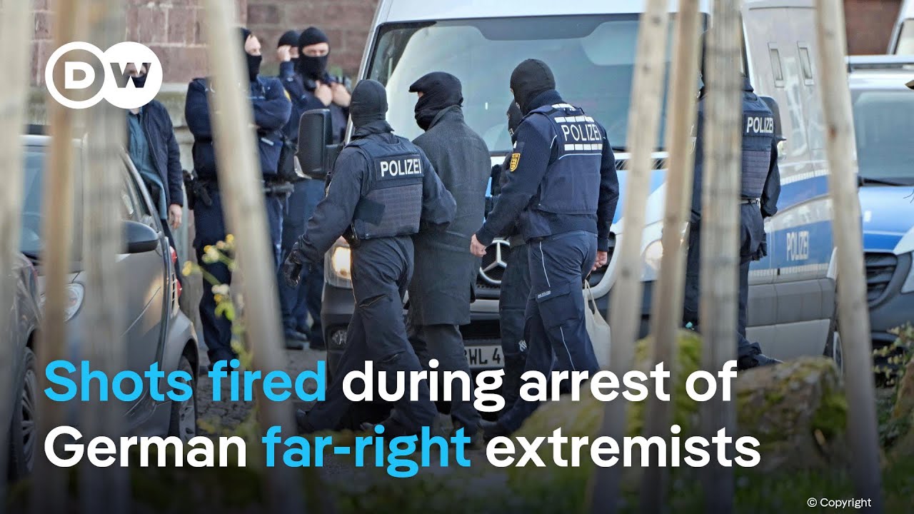 German police arrest far-right terror suspects in massive pre-dawn raids | DW News