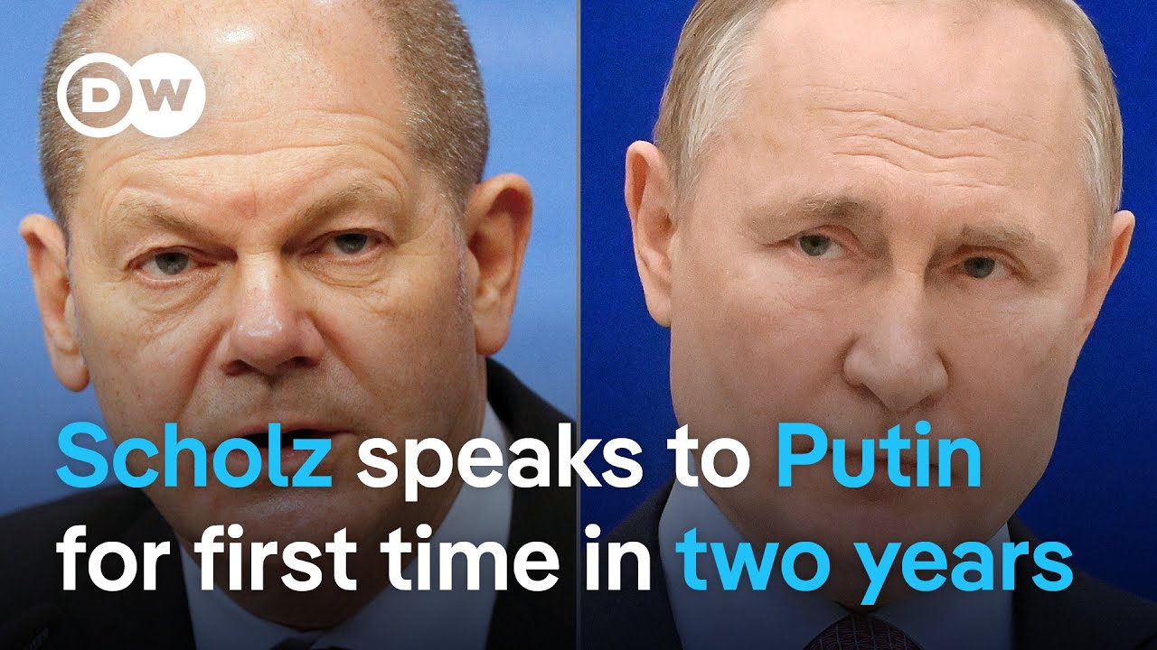 Germany’s Scholz urges Putin to be prepared to negotiate with Ukraine | DW News