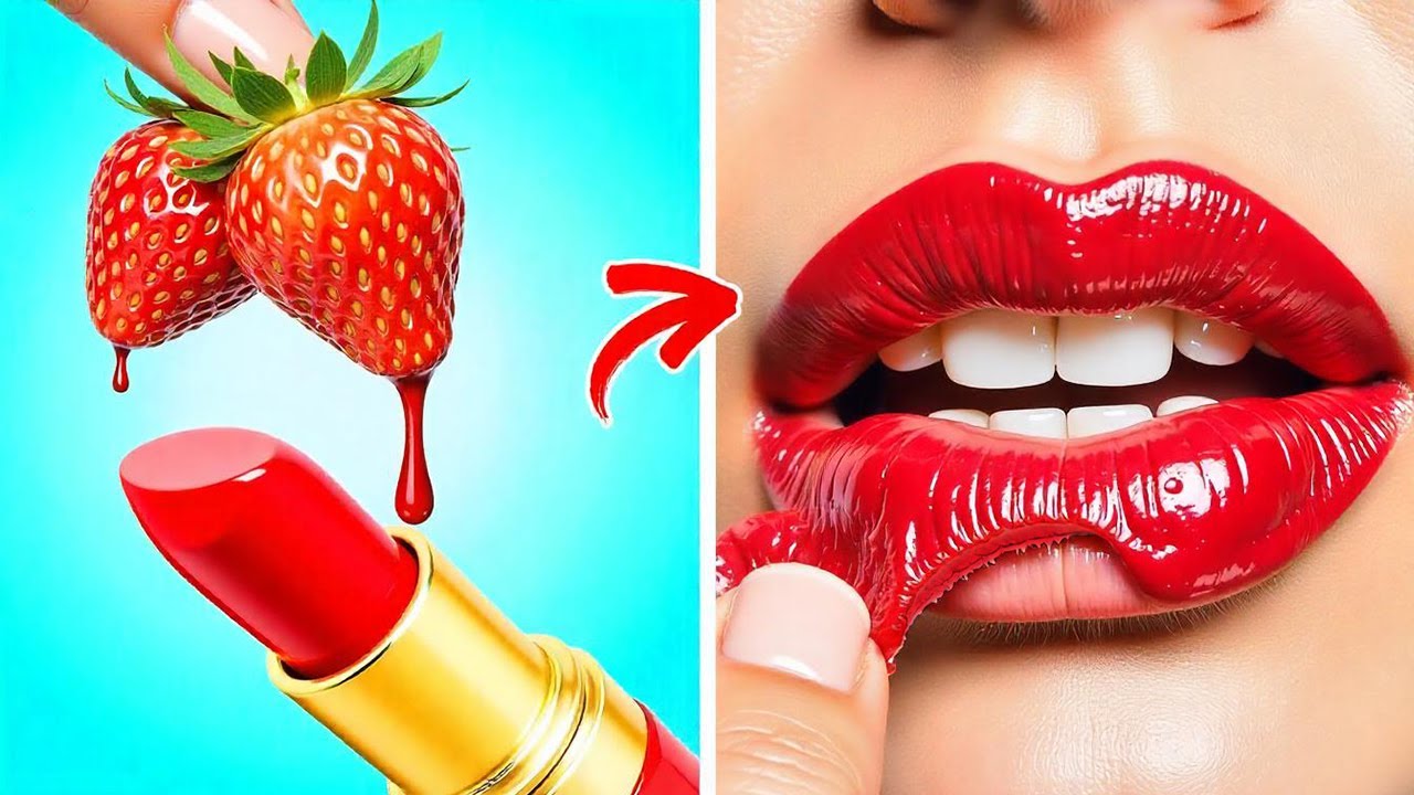Get Perfect Juicy Lips! 💋 Smart Hacks for a Smooth & Plump Look