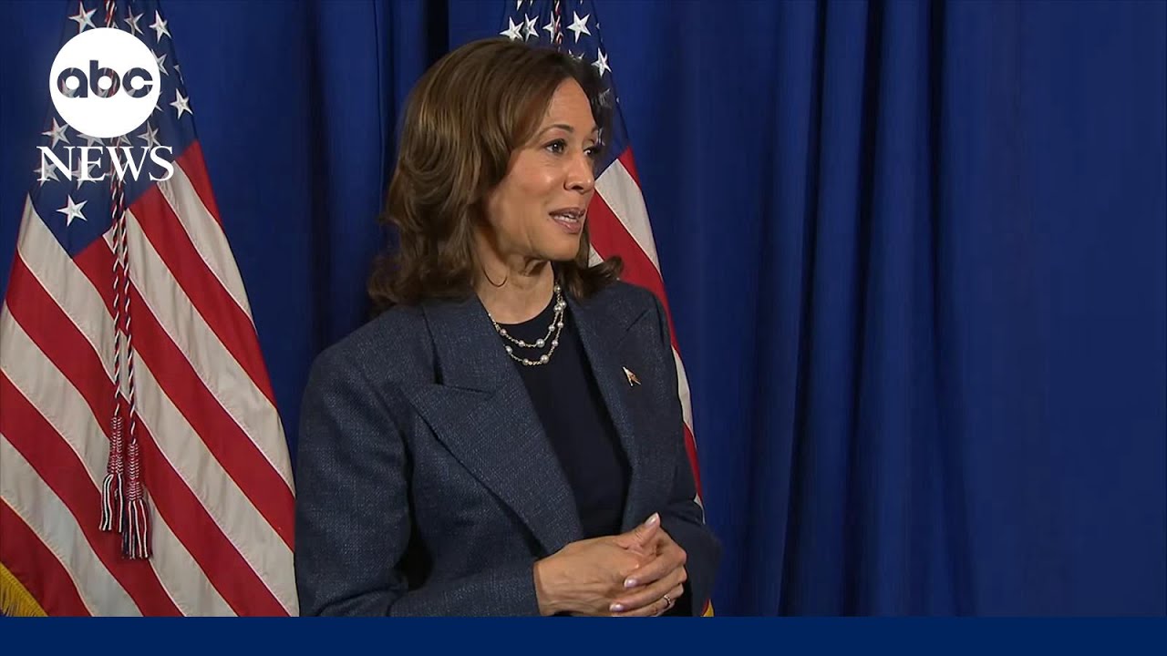 Harris addresses reporters with only 48 hours until the election