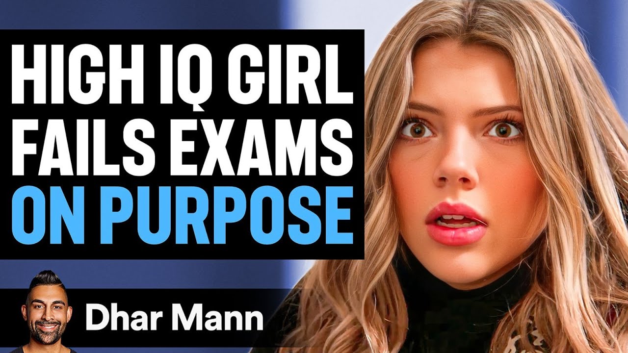 HIGH IQ GIRL Fails Exams On Purpose | Dhar Mann Studios