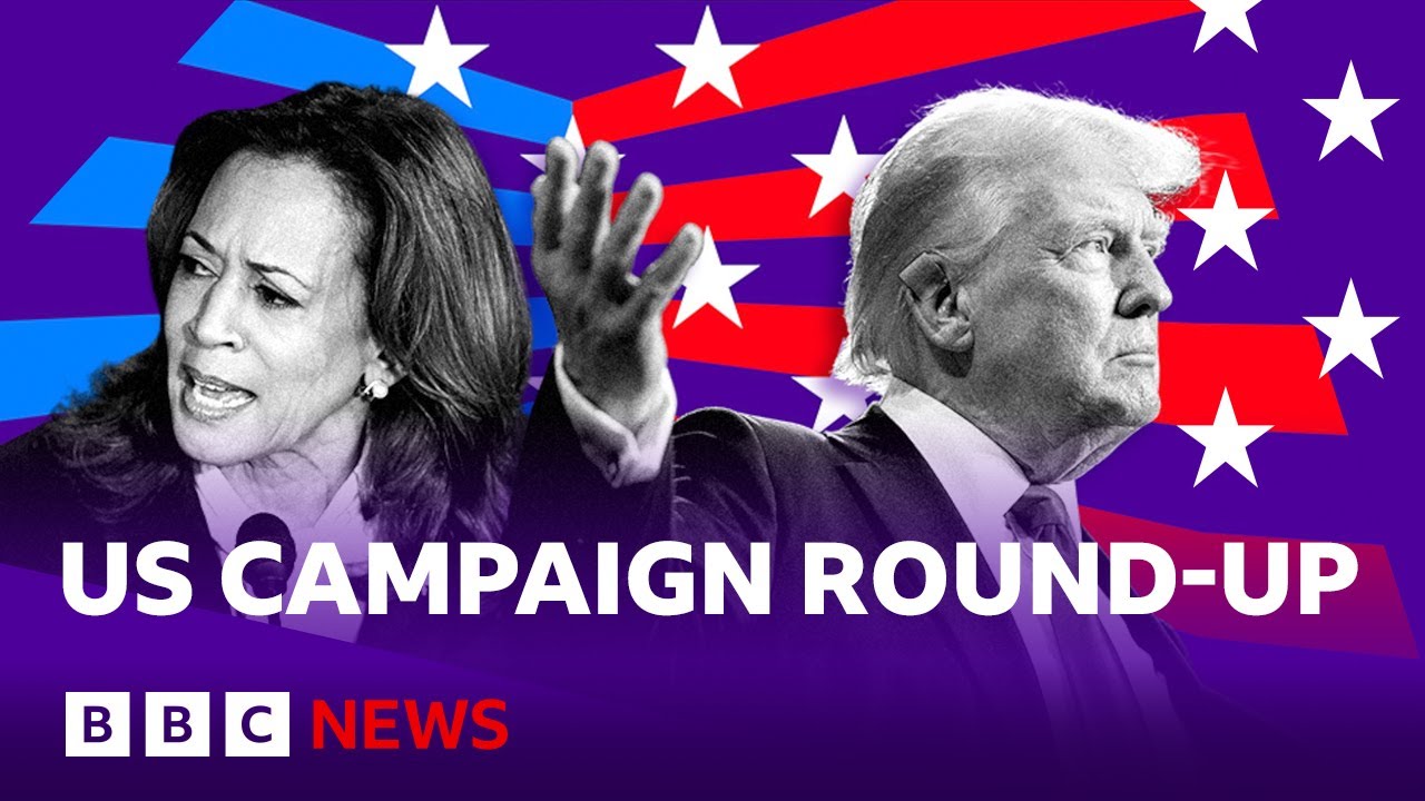 How Kamala Harris and Donald Trump’s US election campaigns unfolded | BBC News