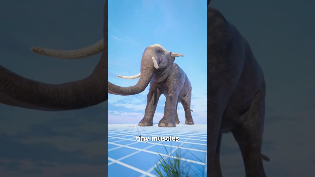 How Strong Is An Elephant’s Trunk? 🤔