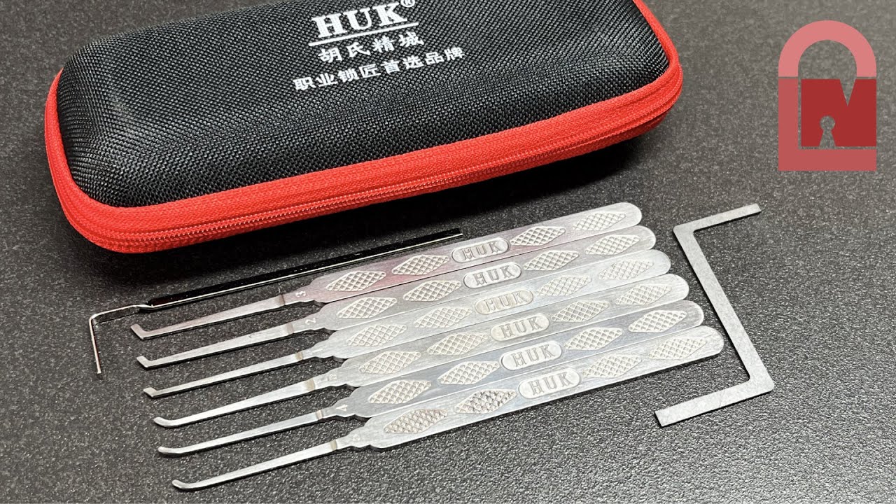 HUK 8 Piece Lock Pick Set – Adequate Maybe?
