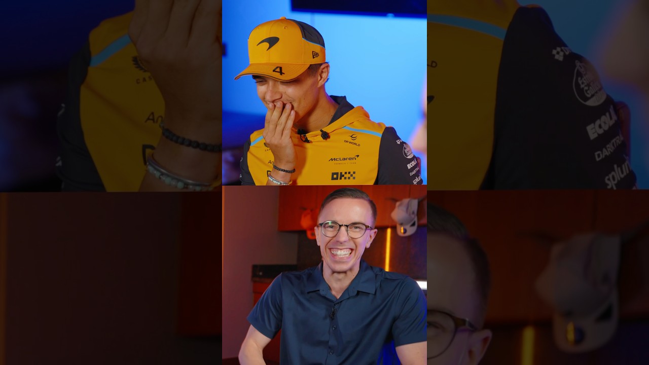 I asked Lando Norris if I could drive an F1 car 😅