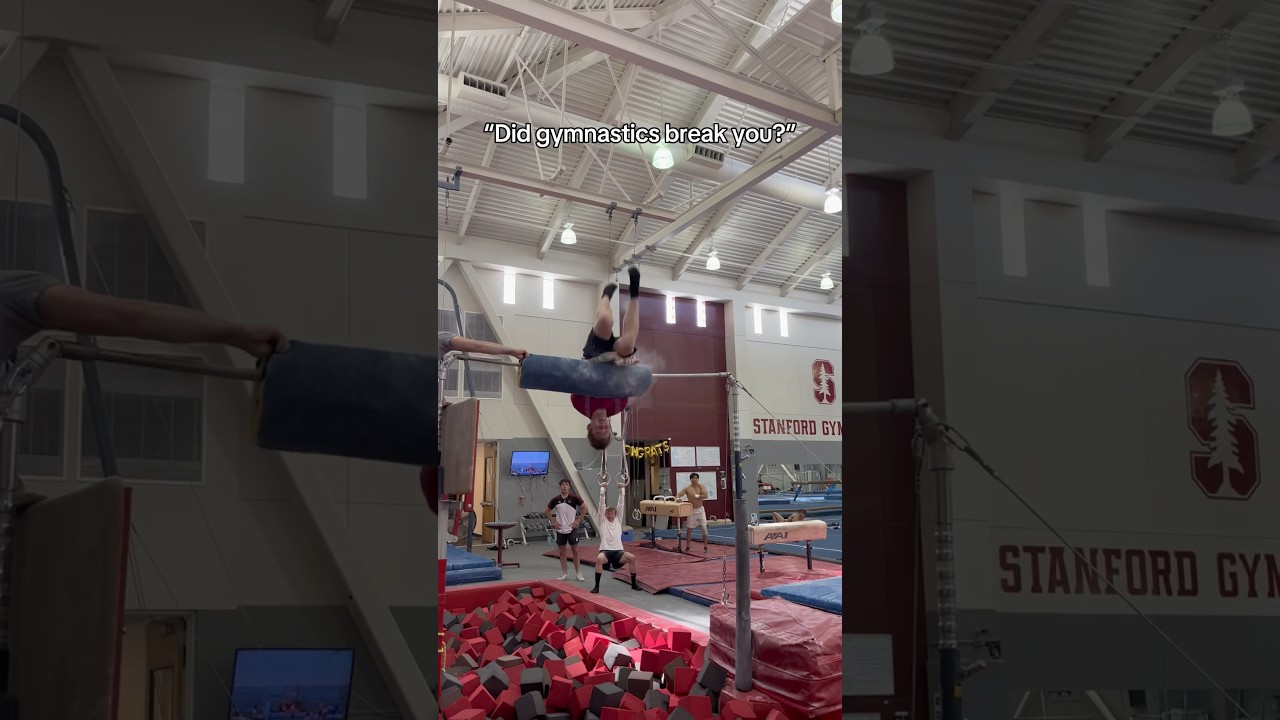 I had to show gymnastics who’s boss 😈 #gymnast #gymnastics #sports #olympics #olympic #fail #fails