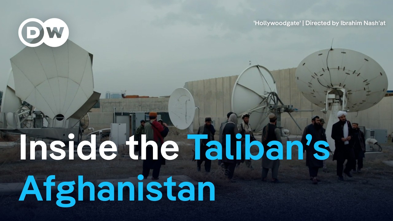 Ibrahim Nash’at talks about filming his documentary Hollywoodgate in Afghanistan | DW News
