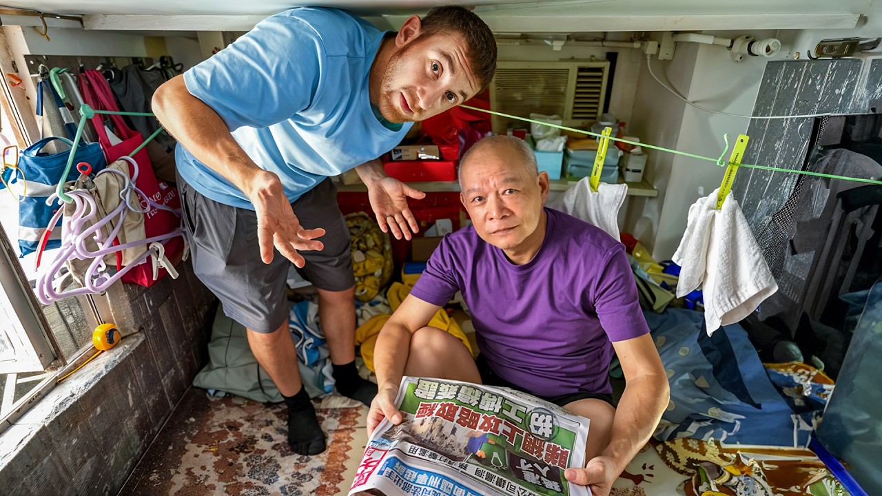 Inside Hong Kong’s Coffin-Sized Apartments