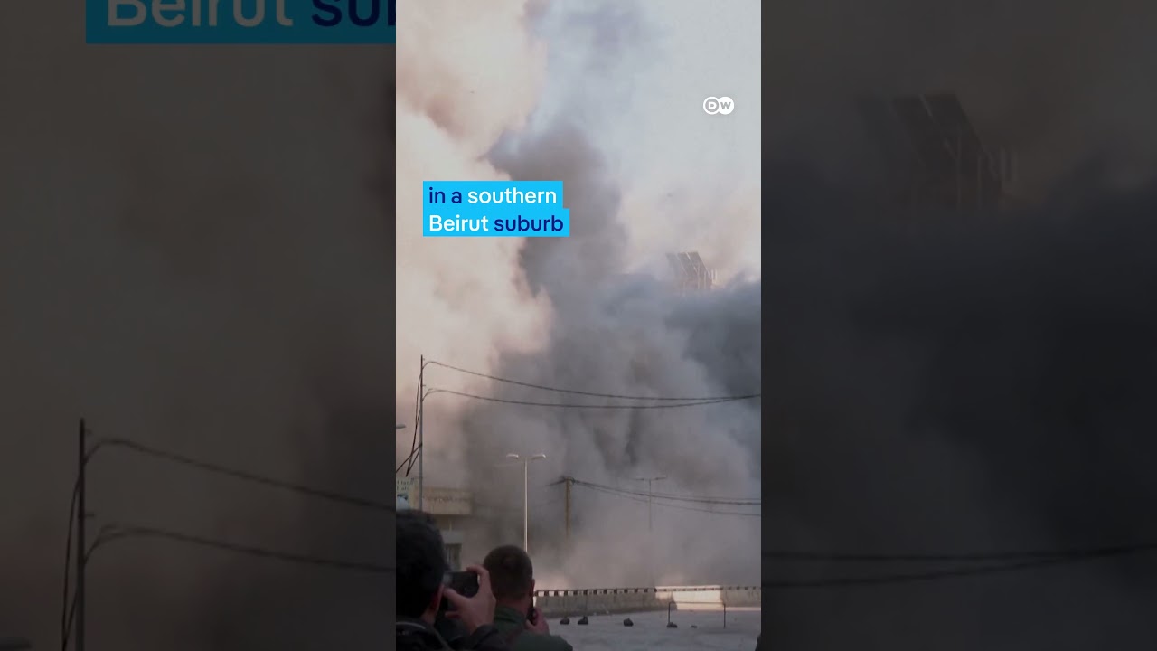 Israeli strike destroys building in Beirut’s southern suburbs | DW News