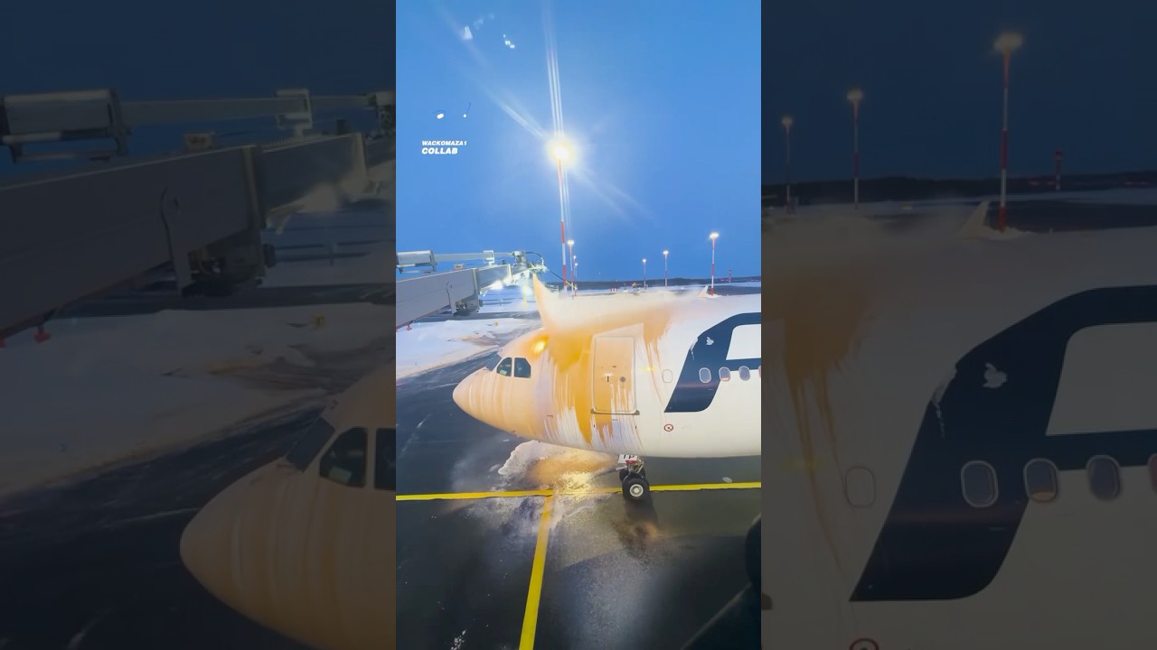 It’s like a spa day for planes! 🤣 #planes #aircraft #flying