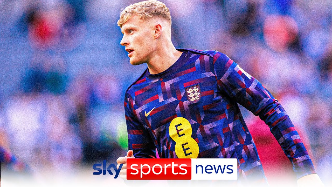 Jarrad Branthwaite continues to train on his own at England training