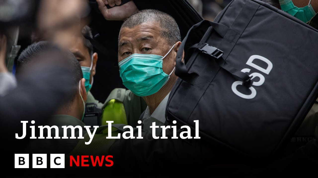Jimmy Lai denies foreign collusion in landmark trial in Hong Kong | BBC News
