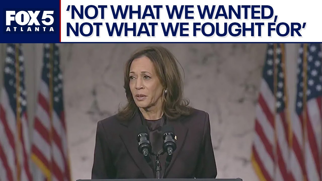 Kamala Harris: ‘The outcome of this election is not what we wanted’ | FOX 5 News