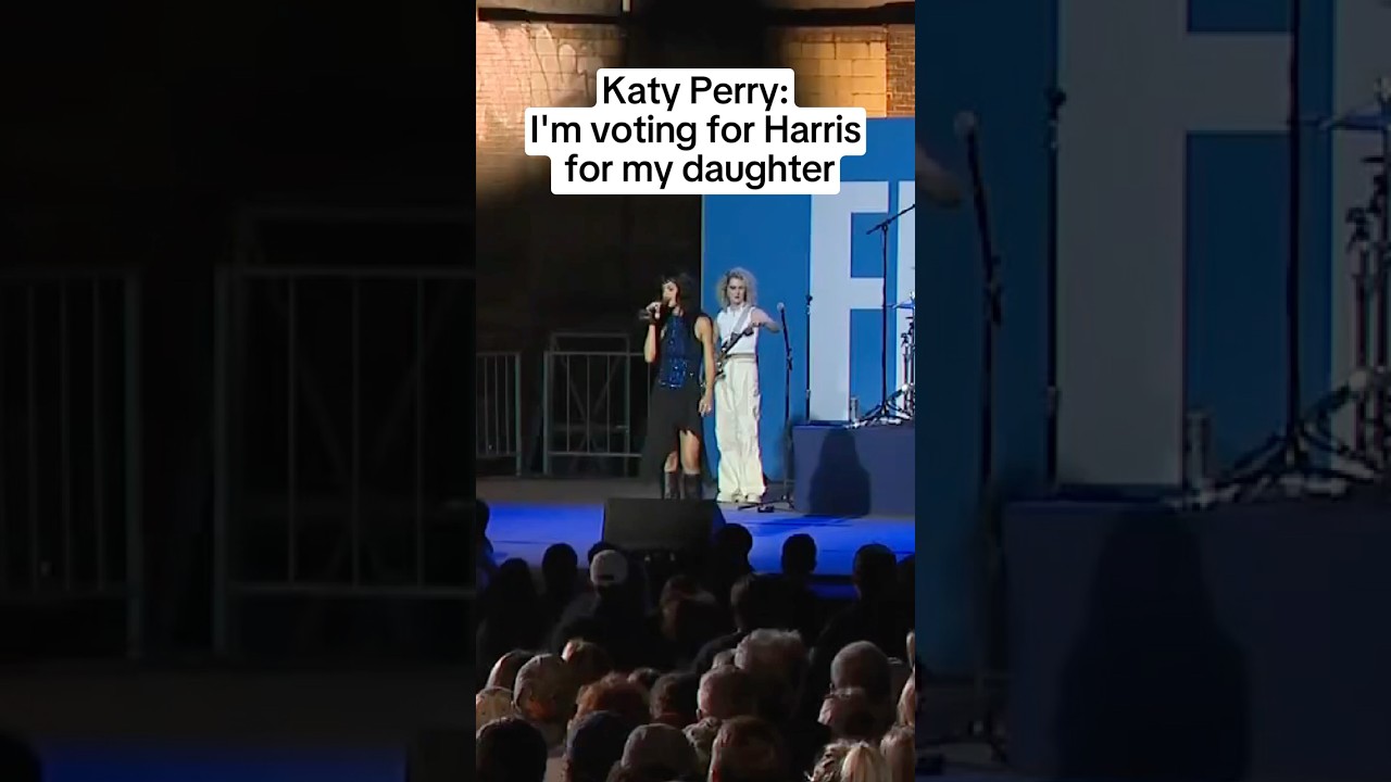 Katy Perry: I’m voting for Harris for my daughter