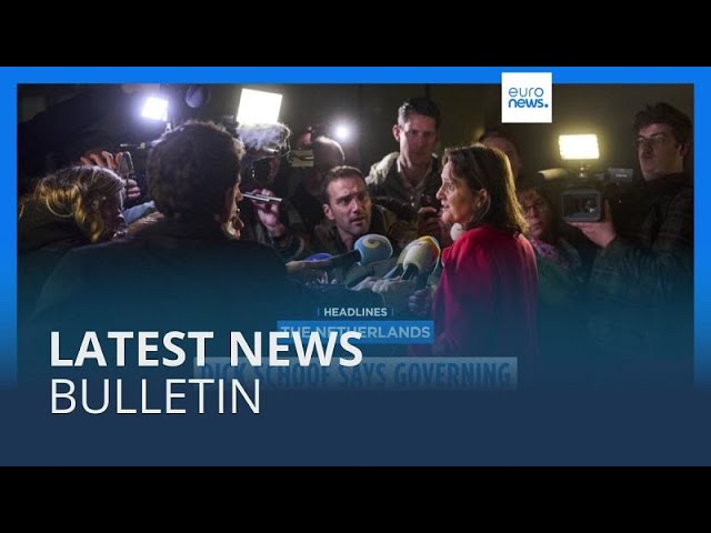 Latest news bulletin | November 17th – Morning