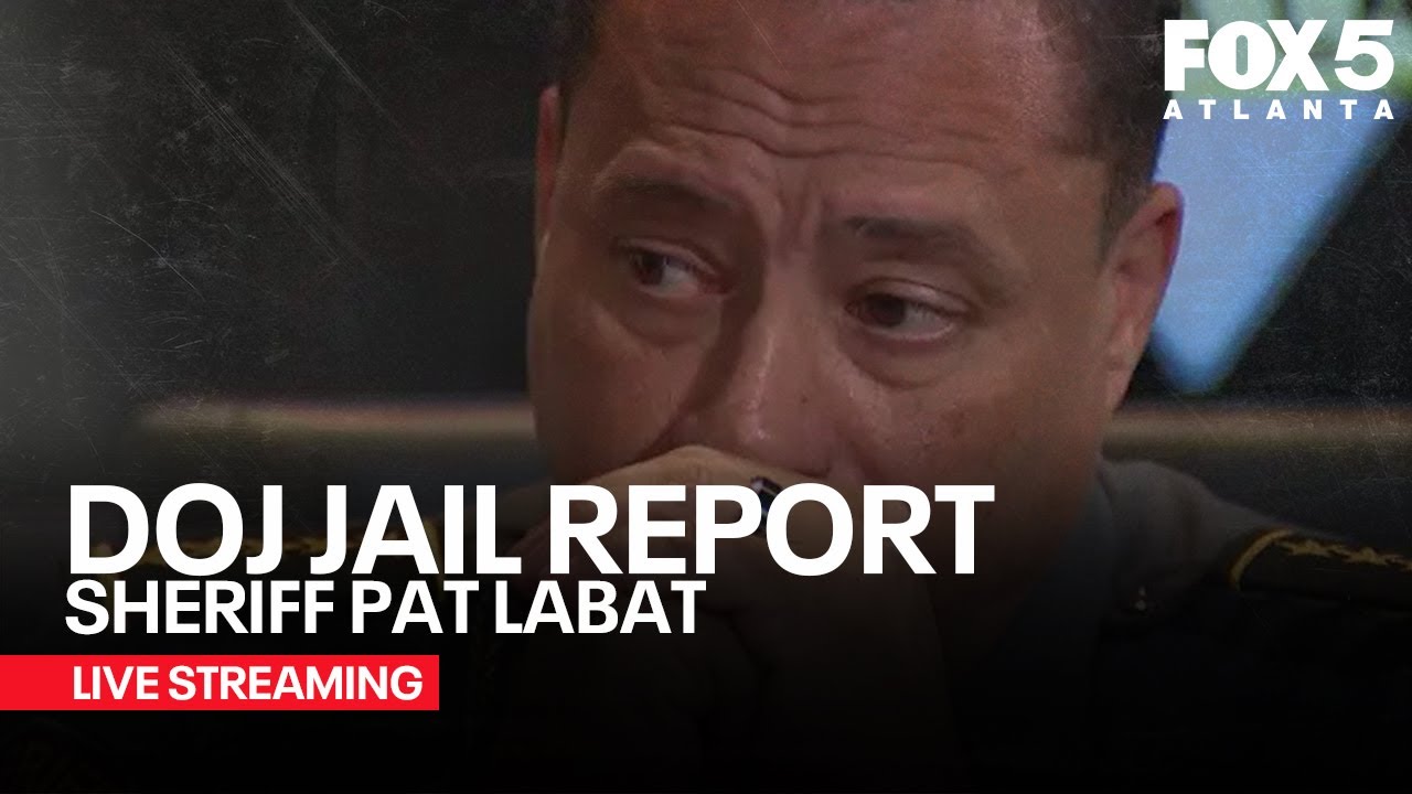 LIVE: Sheriff responds to scathing DOJ report on Fulton County Jail