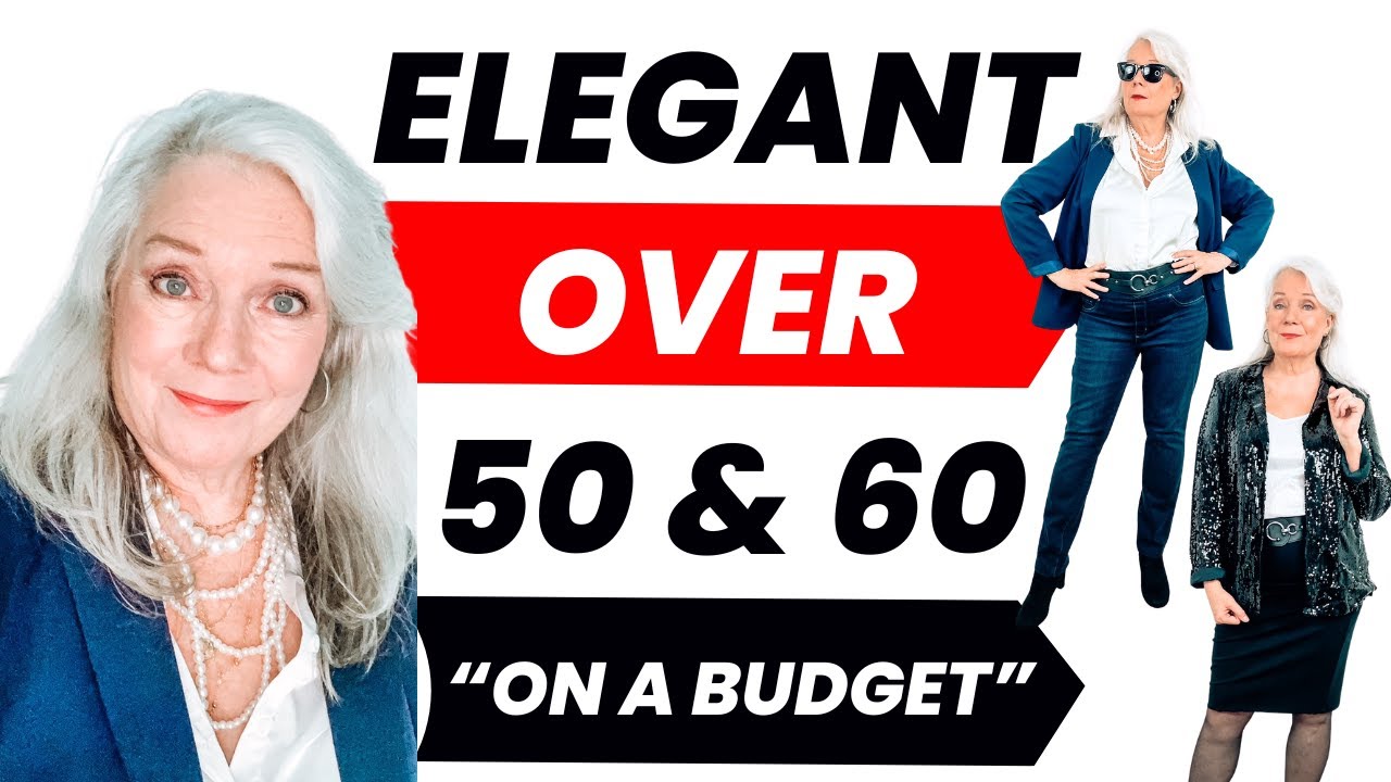 Look Classy & Elegant On A Budget Women Over 50 & 60